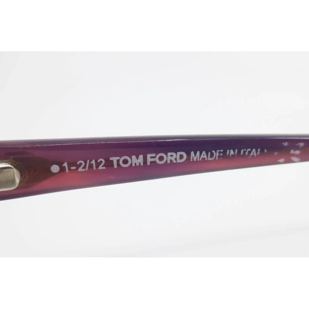 Tom Ford TF5229 083 Purple Pink Marble Cat Eye Eyeglasses Frames 54-17-135 Italy